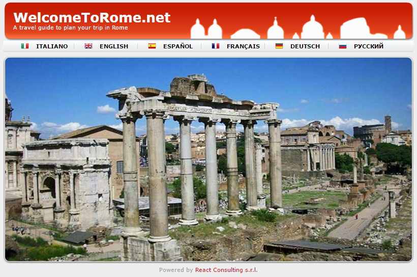 Welcome to Rome