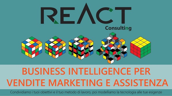 Intro evento Business Intelligence per vendite marketing e assistenza