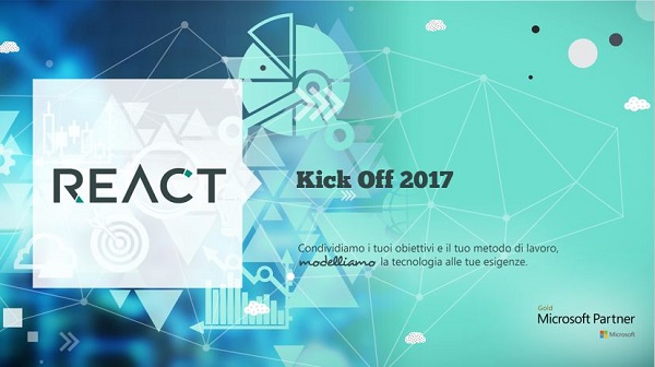 Kick off React 2017 e inaugurazione nuova sede
