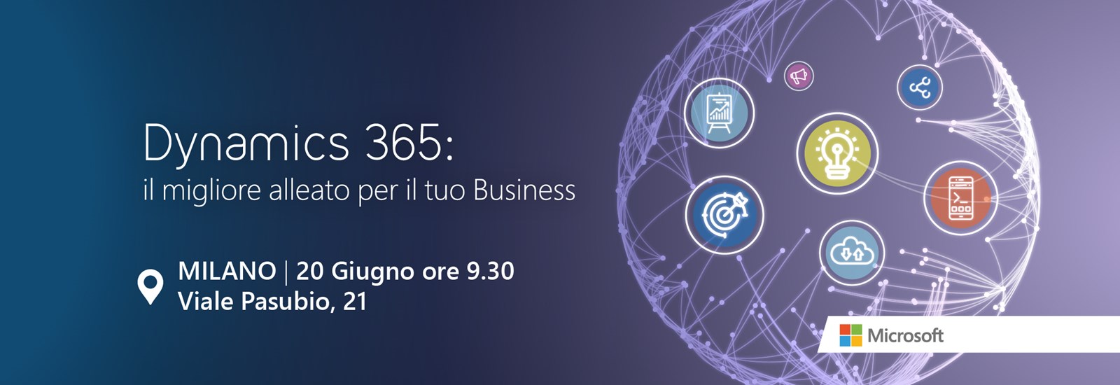 Evento: Microsoft Dynamics 365, il migliore alleato per il tuo Business