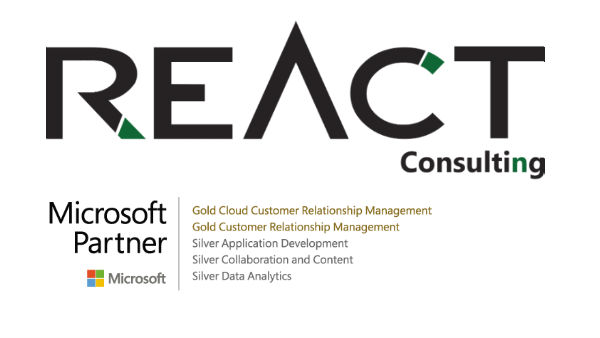React Microsoft Gold Partner CRM