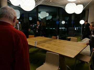 Ping pong Microsoft house Milano