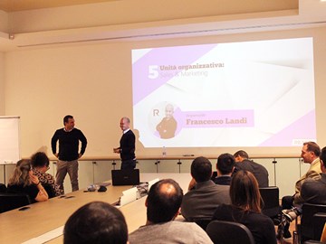 Francesco Landi presenta l'unità organizzativa Sales&Marketing