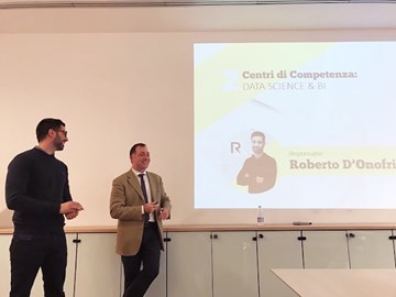 Livio Vezzi e Roberto d'Onofrio presentano il CC Data Science&BI