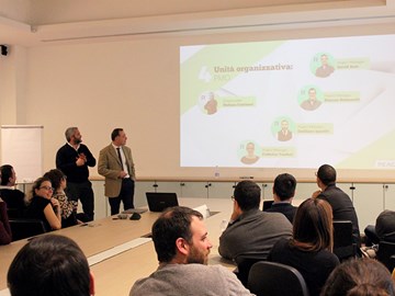 Livio Vezzi e Stefano Calcinari presentano l'unità operativa PMO